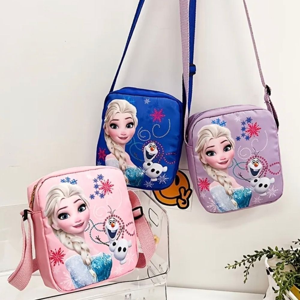 Kids Disney Purple Frozen Elsa Bag Purse - Picture 3 of 3